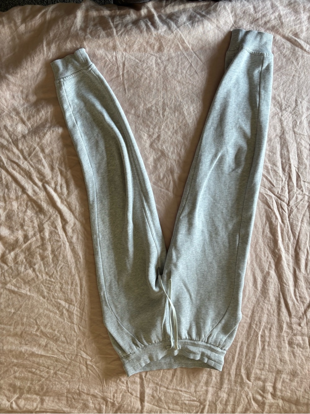 lululemon athletica Light Gray Track Joggers